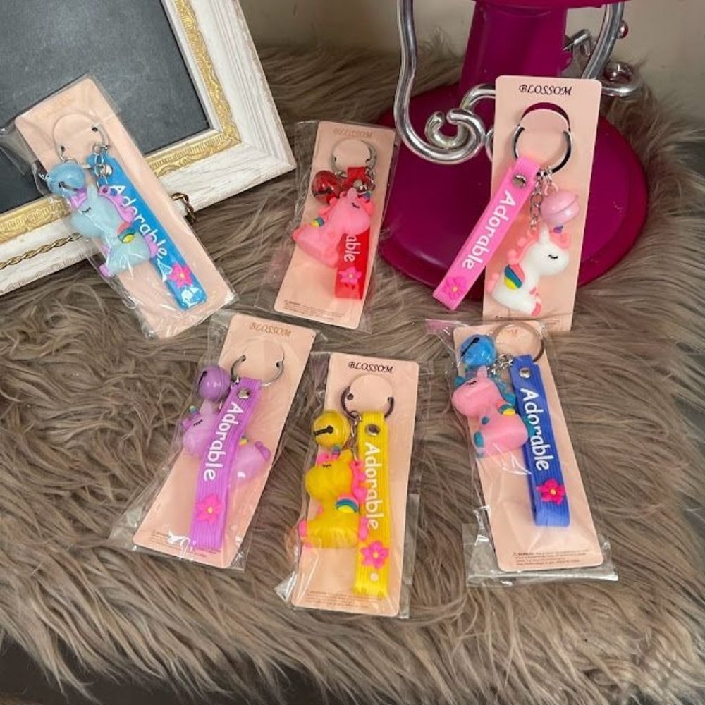 Unicorn Keychain Set